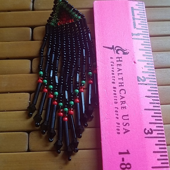 Handmade seed bead choker set - Picture 4 of 4